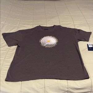 Men's Golf Charcoal Graphic Tee